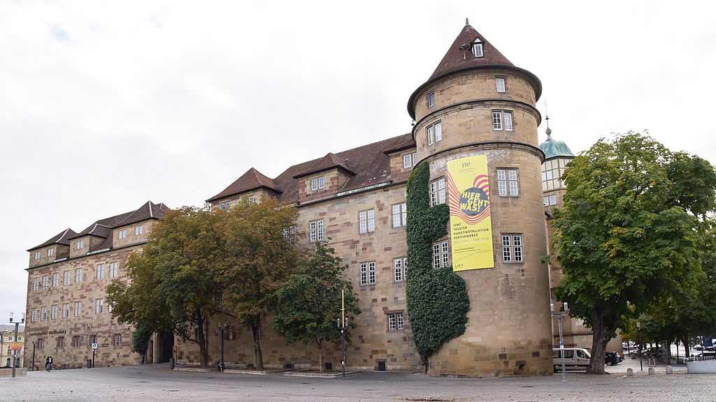 Ansicht: denkmalsaniertes Schloss Stuttgart