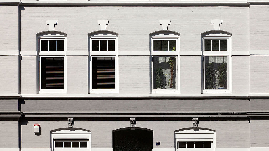 Ansicht einer Gründerzeithausfassade